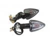 Racing-Blinker "Peak" Carbon mit E-Nmmer